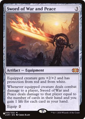 Sword of War and Peace (300/332), The List Reprints — Magic card price