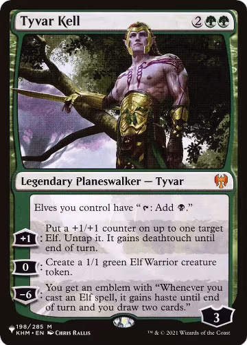 Tyvar Kell (198/285), The List Reprints — Magic card price