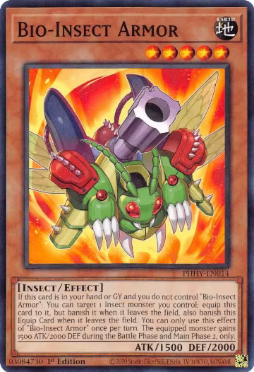 Bio-Insect Armor (PHHY-EN014), Photon Hypernova — Yu-Gi-Oh! card price