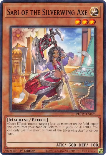 Sari of the Silverwing Axe (PHHY-EN026), Photon Hypernova — Yu-Gi-Oh! card price