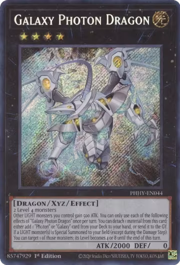 Galaxy Photon Dragon (PHHY-EN044), Photon Hypernova — Yu-Gi-Oh! card price