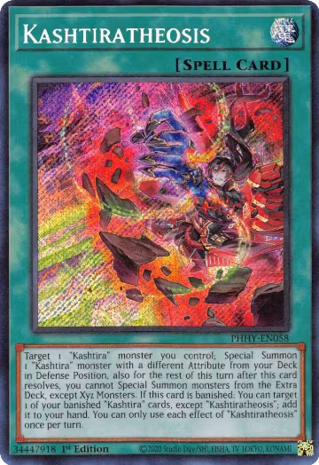 Kashtiratheosis (PHHY-EN058), Photon Hypernova — Yu-Gi-Oh! card price