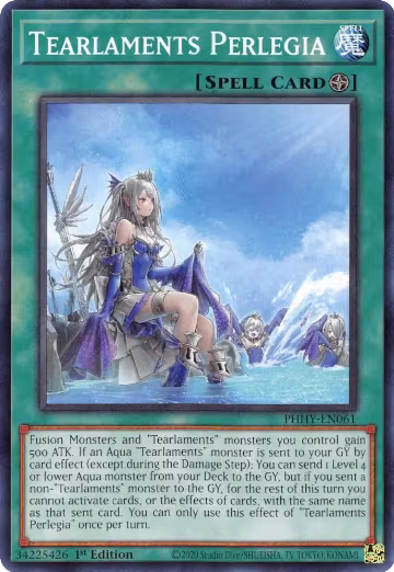 Tearlaments Perlegia (PHHY-EN061), Photon Hypernova — Yu-Gi-Oh! card price