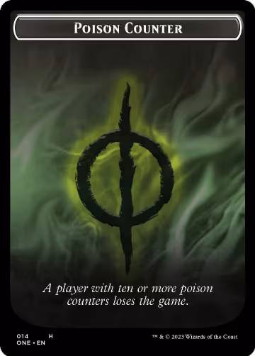 Poison Counter Token (14), Phyrexia: All Will Be One — Magic card price