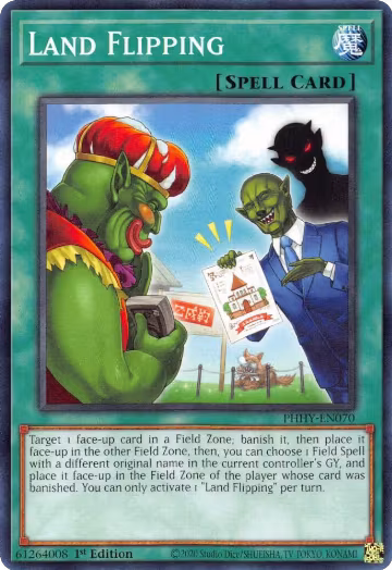 Land Flipping (PHHY-EN070), Photon Hypernova — Yu-Gi-Oh! card price