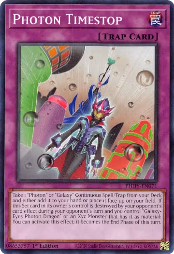 Photon Timestop (PHHY-EN071), Photon Hypernova — Yu-Gi-Oh! card price