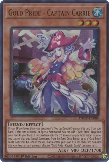 Gold Pride - Captain Carrie (PHHY-EN088), Photon Hypernova — Yu-Gi-Oh! card price