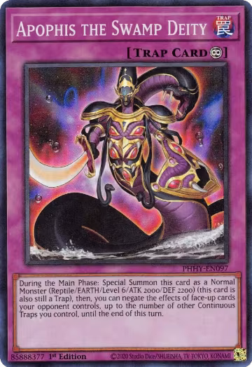 Apophis the Swamp Deity (PHHY-EN097), Photon Hypernova — Yu-Gi-Oh! card price