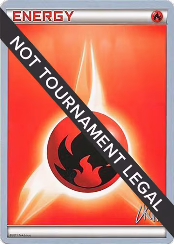 Fire Energy - 2011 (Christopher Kan), World Championship Decks — Pokémon card price