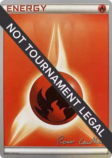 Fire Energy - 2011 (Ross Cawthon), World Championship Decks — Pokémon card price