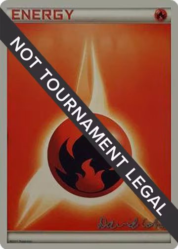 Fire Energy - 2011 (David Cohen), World Championship Decks — Pokémon card price