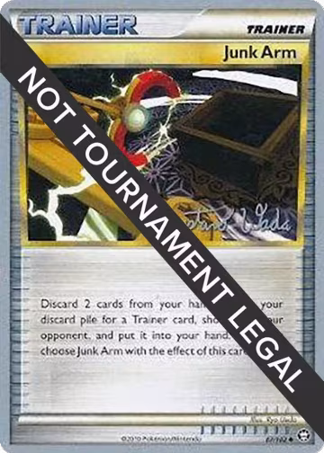 Junk Arm - 2011 (Gustavo Wada) (87/102), World Championship Decks — Pokémon card price