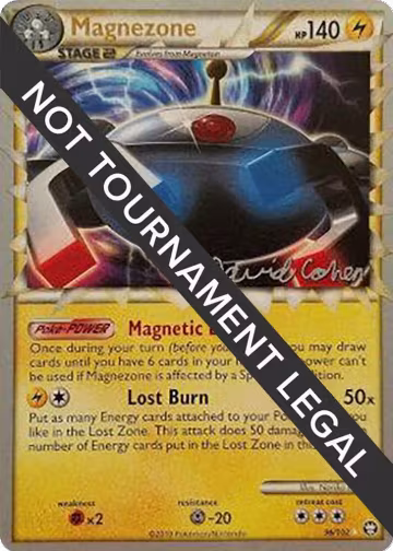 Magnezone - 2011 (David Cohen) (96/102), World Championship Decks — Pokémon card price