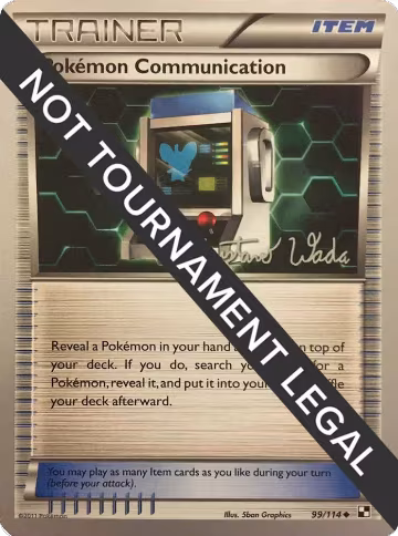 Pokemon Communication - 2011 (Gustavo Wada) (99/114), World Championship Decks — Pokémon card price