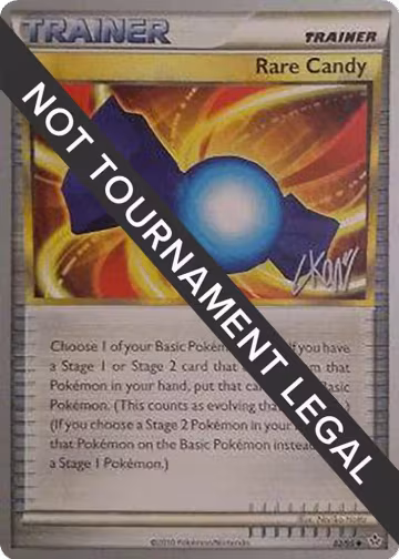 Rare Candy - 2011 (Christopher Kan) (82/95), World Championship Decks — Pokémon card price