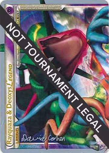 Rayquaza & Deoxys Legend (89) - 2011 (David Cohen) (89/90), World Championship Decks — Pokémon card price