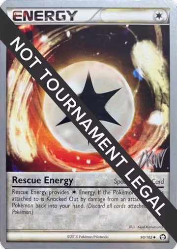 Rescue Energy - 2011 (Christopher Kan) (90/102), World Championship Decks — Pokémon card price