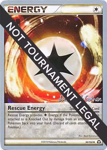 Rescue Energy - 2011 (David Cohen) (90/102), World Championship Decks — Pokémon card price