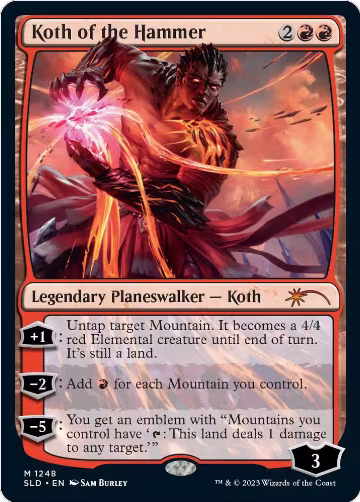 Koth of the Hammer (1248), Secret Lair Drop Series — Magic card price