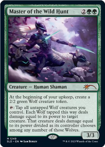 Master of the Wild Hunt (1249), Secret Lair Drop Series — Magic card price