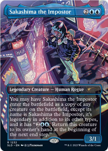 Sakashima the Impostor (1232), Secret Lair Drop Series — Magic card price