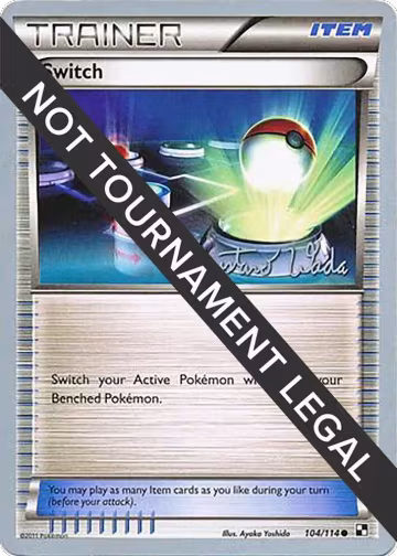 Switch - 2011 (Gustavo Wada) (104/114), World Championship Decks — Pokémon card price