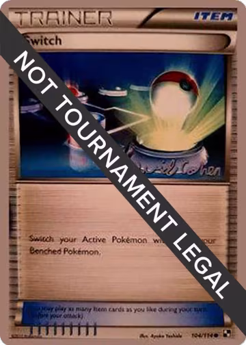 Switch - 2011 (David Cohen) (104/114), World Championship Decks — Pokémon card price