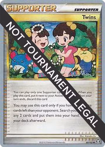Twins - 2011 (Ross Cawthon) (89/102), World Championship Decks — Pokémon card price