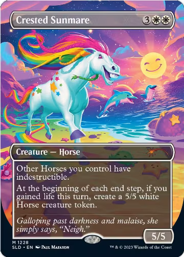 Crested Sunmare (1228), Secret Lair Drop Series — Magic card price