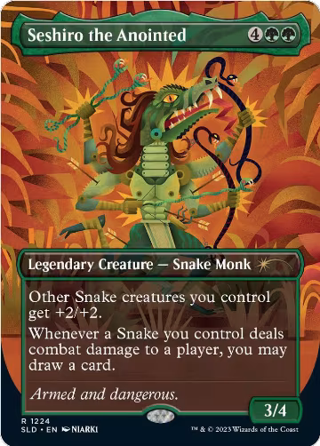 Seshiro the Anointed (1224), Secret Lair Drop Series — Magic card price
