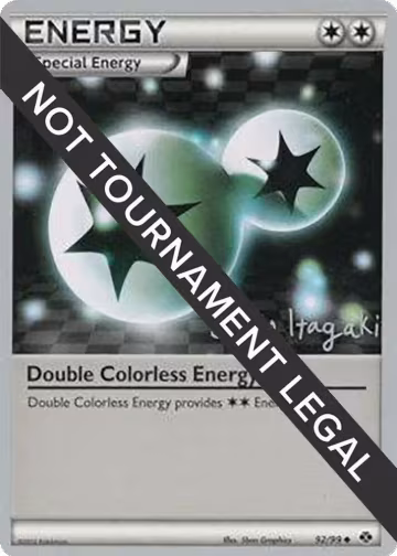 Double Colorless Energy - 2012 (Shuto Itagaki) (92/99), World Championship Decks — Pokémon card price