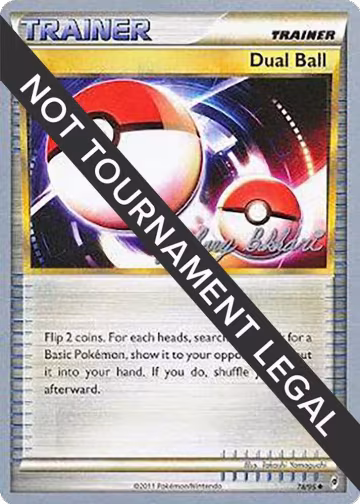 Dual Ball - 2012 (Zachary Bokhari) (78/95), World Championship Decks — Pokémon card price
