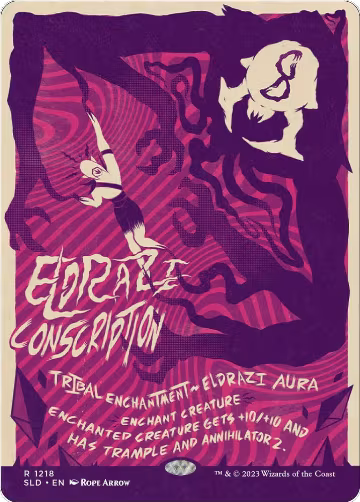 Eldrazi Conscription (1218), Secret Lair Drop Series — Magic card price