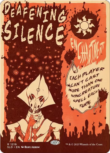 Deafening Silence (1219), Secret Lair Drop Series — Magic card price