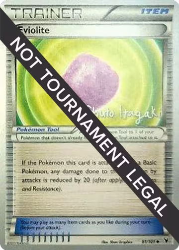Eviolite - 2012 (Shuto Itagaki) (91/101), World Championship Decks — Pokémon card price