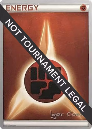 Fighting Energy - 2012 (Igor Costa), World Championship Decks — Pokémon card price