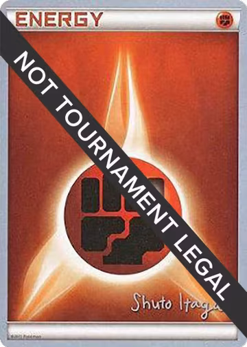 Fighting Energy - 2012 (Shuto Itagaki), World Championship Decks — Pokémon card price