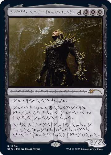 K'rrik, Son of Yawgmoth (Phyrexian) (1204), Secret Lair Drop Series — Magic card price