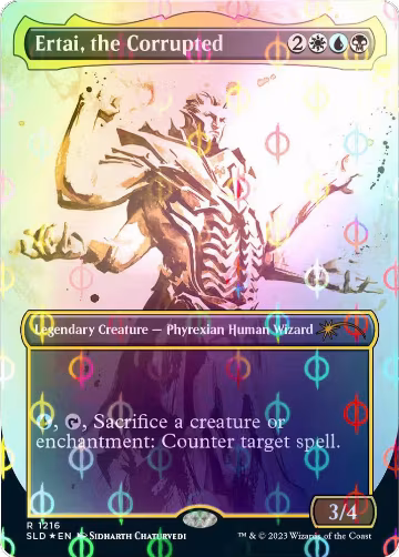 Ertai, the Corrupted (Step-and-Compleat Foil) (1216), Secret Lair Drop Series — Magic card price