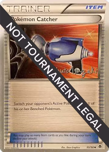 Pokemon Catcher - 2012 (Shuto Itagaki) (95/98), World Championship Decks — Pokémon card price