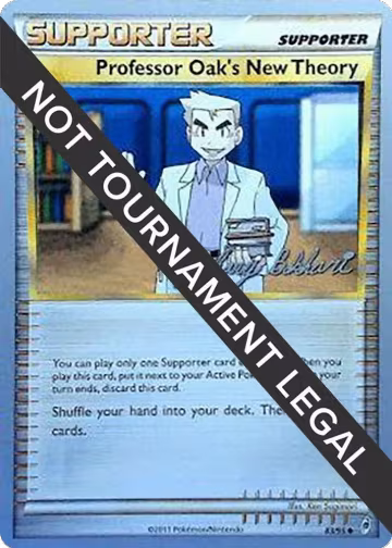 Professor Oak's New Theory - 2012 (Zachary Bokhari) (83/95), World Championship Decks — Pokémon card price