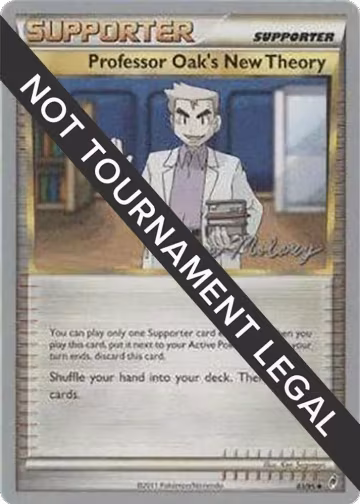 Professor Oak's New Theory - 2012 (Chase Moloney) (83/95), World Championship Decks — Pokémon card price