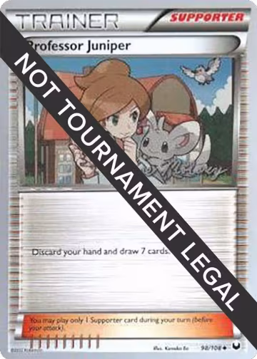 Professor Juniper - 2012 (Chase Moloney) (98/108), World Championship Decks — Pokémon card price