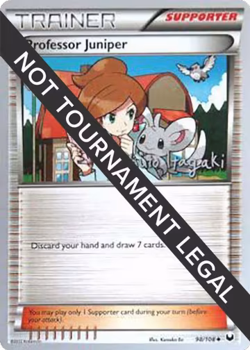 Professor Juniper - 2012 (Shuto Itagaki) (98/108), World Championship Decks — Pokémon card price