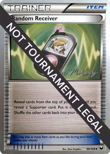 Random Receiver - 2012 (Chase Moloney) (99/108), World Championship Decks — Pokémon card price
