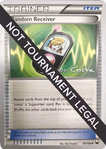 Random Receiver - 2012 (Igor Costa) (99/108), World Championship Decks — Pokémon card price