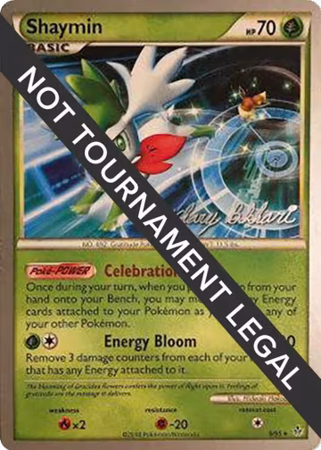 Shaymin - 2012 (Zachary Bokhari) (8/95), World Championship Decks — Pokémon card price