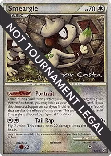 Smeargle - 2012 (Igor Costa) (8/90), World Championship Decks — Pokémon card price
