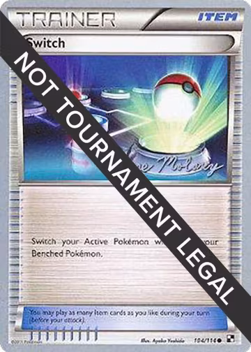 Switch - 2012 (Chase Moloney) (104/114), World Championship Decks — Pokémon card price