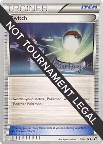 Switch - 2012 (Shuto Itagaki) (104/114), World Championship Decks — Pokémon card price
